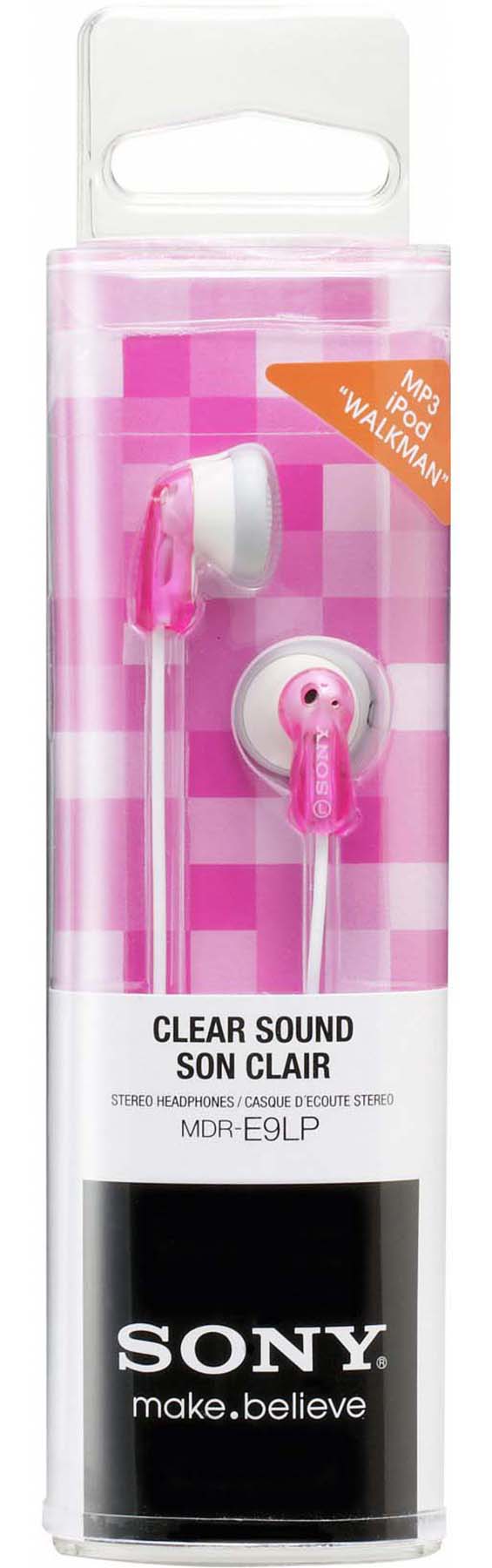 Sony Headset Ear Bud E9LP Pink